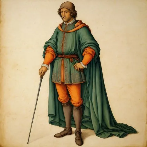 bellini,east-european shepherd,saint nicholias,saint ildefonso,robin hood,andrea del verrocchio,st jacobus,saint coloman,saint patrick,tudor,st martin's day,leonardo devinci,winemaker,advertising figure,raffaello da montelupo,dornodo,rosmarinus,bonifacio,melchior,raphael,Art,Classical Oil Painting,Classical Oil Painting 34