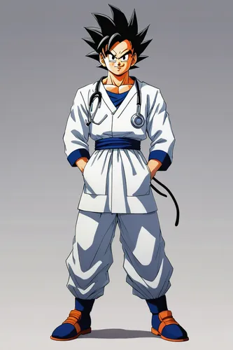 takikomi gohan,son goku,goku,martial arts uniform,dragon ball,dragonball,kame sennin,vegeta,dragon ball z,iaijutsu,jin deui,judo,anime japanese clothing,karate,tracksuit,kenjutsu,sanshou,fighting stance,buchardkai,male character,Illustration,Japanese style,Japanese Style 11