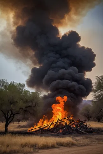 nature conservation burning,the conflagration,bushfire,burned land,smoke plume,bush fire,namib rand,conflagration,burnout fire,scorched earth,wildfires,volcanic activity,mesquite flats,fire land,etosha,fire fighting technology,burning of waste,capture desert,namibia nad,environmental destruction,Art,Classical Oil Painting,Classical Oil Painting 11