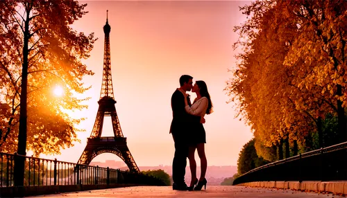 paris clip art,vintage couple silhouette,romantic scene,nodame,romantique,eiffel,french digital background,paris - london,paree,amelie,french valentine,french tourists,pariz,the eiffel tower,parisiennes,someday,couple silhouette,parisians,loving couple sunrise,paris,Illustration,Retro,Retro 18