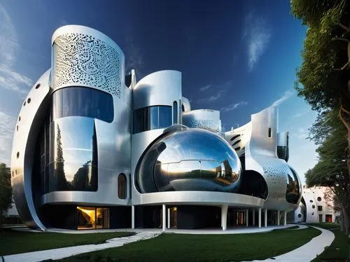 futuristic architecture,futuristic art museum,morphosis,cubic house,modern architecture,hotel w barcelona,cube stilt houses,cube house,gehry,guggenheim museum,3d rendering,futuroscope,archigram,arq,koolhaas,arhitecture,solar cell base,europan,hotel barcelona city and coast,architectura,Conceptual Art,Sci-Fi,Sci-Fi 09