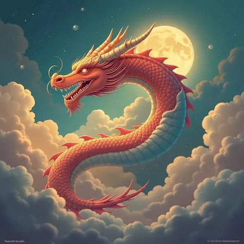 shenlong,moondragon,painted dragon,dragon,dragon boat,golden dragon