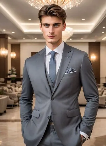 professional，professional headshots，Elegant Hotel Reception,men's suit,wedding suit,men clothes,men's wear,white-collar worker,male model,formal guy,businessman,suit trousers,navy suit,groom,concierge