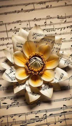 bach flower therapy,paper flower background,bach flowers,yellow rose background,piece of music,gold flower,music paper,classical music,harmonic,valse music,musical paper,music,instrument music,musical notes,concerto for piano,music service,orchestral,lotus flower,music fantasy,music notations,Photography,General,Realistic