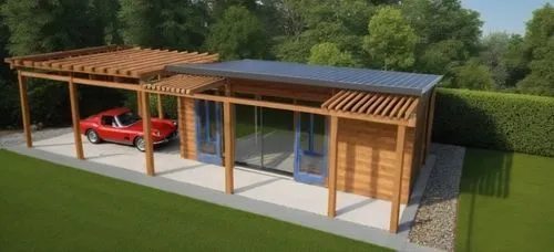 folding roof,grass roof,3d rendering,flat roof,eco-construction,garage,prefabricated buildings,metal roof,turf roof,pergola,pop up gazebo,inverted cottage,timber house,pool house,cooling house,frame house,awnings,roof tent,dog house frame,chicken coop