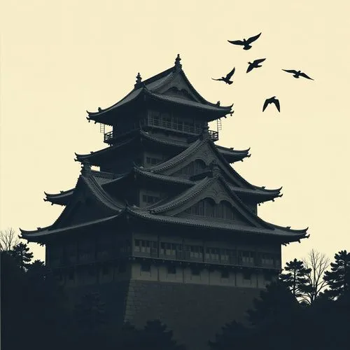 bird tower,matsumoto castle,bird kingdom,drum tower,osaka castle,tower