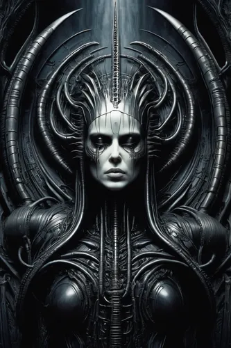 biomechanical,gorgon,alien warrior,medusa,alien,cybernetics,medusa gorgon,humanoid,extraterrestrial life,daemon,priestess,shiva,sci fiction illustration,aliens,sci fi,meridians,ringed-worm,hinnom,district 9,end-of-admoria,Conceptual Art,Sci-Fi,Sci-Fi 02