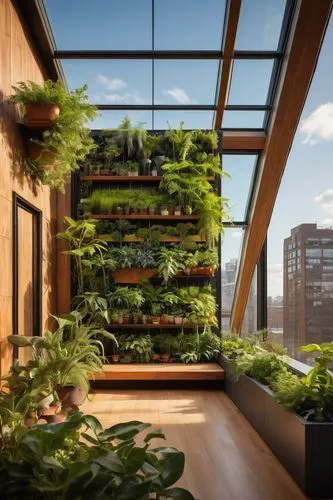 roof garden,balcony garden,roof terrace,roof landscape,sunroom,greenhouse,microhabitats,balcony plants,greenhouse effect,block balcony,fernery,norfolk island pine,grass roof,green living,greenhouse cover,daylighting,earthship,solarium,atriums,skylights,Illustration,American Style,American Style 12