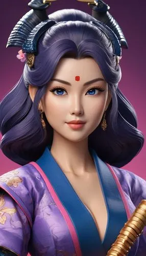 diaochan,daiyu,seimei,ichizo,longmei,genpei,Unique,3D,3D Character