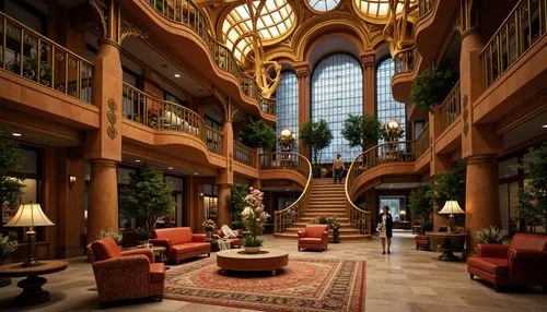 gaylord palms hotel,hotel lobby,atriums,emporium,emirates palace hotel,harrod,conservatory,atrium,dragon palace hotel,lobby,biltmore,the cairo,riad,luxury hotel,wintergarden,royal interior,driehaus,crown palace,nemacolin,medinah