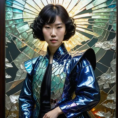 hanbok,japanese woman,baroque angel,amano,asian vision,aura,blue peacock,geisha,asian costume,shirakami-sanchi,mukimono,asian woman,mandarin sundae,asian umbrella,japan,imperial coat,korean,oriental princess,japanese idol,asia,Conceptual Art,Fantasy,Fantasy 04