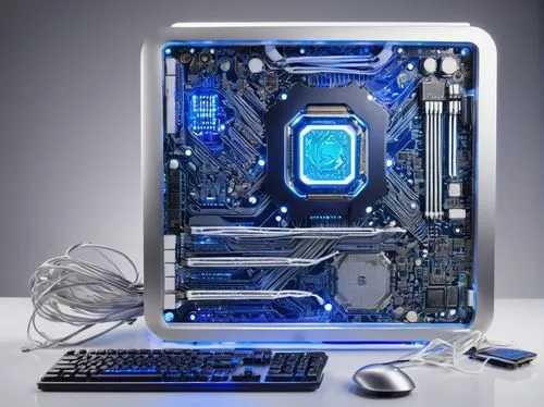 fractal design,garrison,prebuilt,motherboards,computer workstation,motherboard,blue light,computer graphic,antec,intellimouse,cpu,pc,pcworld,computer icon,computer case,intelink,cyanamid,computer art,overclocked,powermac,Illustration,Retro,Retro 13