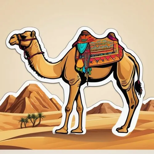 arabian camel,dromedary,male camel,dromedaries,two-humped camel,camel,camel caravan,merzouga,bactrian camel,camels,shadow camel,camelid,camel train,desert background,arabic background,camelride,arabian,arabian mau,desert safari dubai,ouarzazate,Unique,Design,Sticker