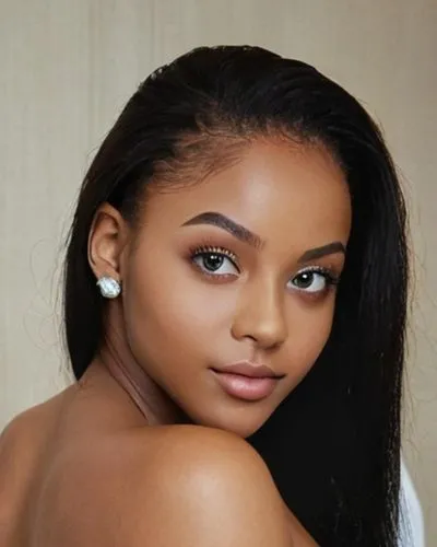 an image of a woman with long hair,beautiful african american women,ash leigh,ethiopian girl,thahane,beautiful young woman,angolan