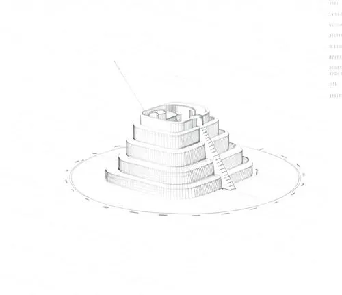 isometric,step pyramid,tower of babel,orthographic,stupa,wireframe graphics,russian pyramid,archidaily,architect plan,kirrarchitecture,nonbuilding structure,wireframe,kharut pyramid,geometric ai file,