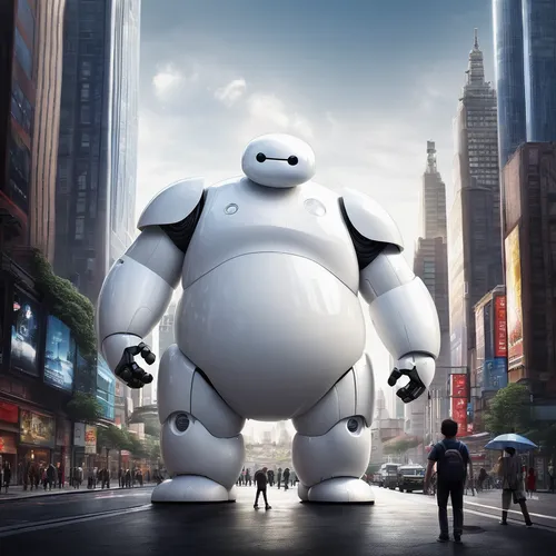 disney baymax,baymax,michelin,cinema 4d,robotics,pepper,advertising figure,ice bear,big hero,soft robot,robot,butomus,anthropomorphic,anthropomorphized,icebear,minibot,walking man,animated cartoon,robots,big,Photography,Black and white photography,Black and White Photography 01