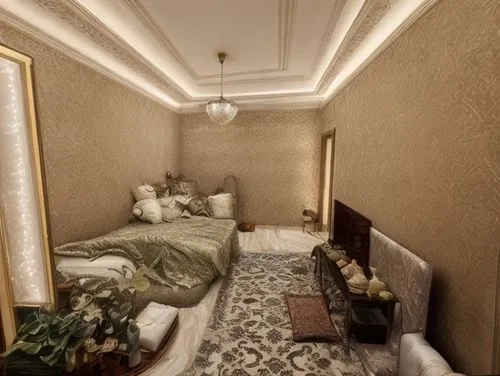 sleeping room,canopy bed,bedroom,guest room,room newborn,hallway space,children's bedroom,stucco ceiling,interior decoration,bridal suite,ornate room,riad,the little girl's room,guestroom,wall plaster