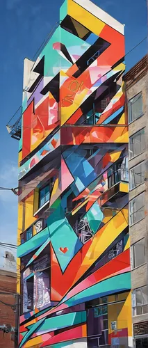 colorful facade,facade painting,facade panels,cubic house,public art,syringe house,painted block wall,mural,athens art school,cube house,shipping containers,facade insulation,multistoreyed,multi-storey,multi-story structure,metal cladding,apartment building,color wall,mixed-use,shipping container,Art,Artistic Painting,Artistic Painting 44