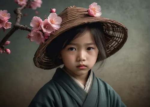 japanese woman,child portrait,geisha girl,japanese art,little girl with umbrella,plum blossoms,mystical portrait of a girl,oriental girl,japanese floral background,takato cherry blossoms,japanese cherry,plum blossom,japanese cherry blossom,young girl,japanese culture,geisha,ikebana,cherry blossom japanese,japanese doll,hanbok,Photography,Documentary Photography,Documentary Photography 13