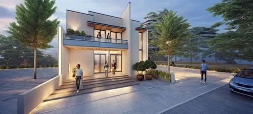 modern house,fresnaye,landscape design sydney,3d rendering,residencial,residential house