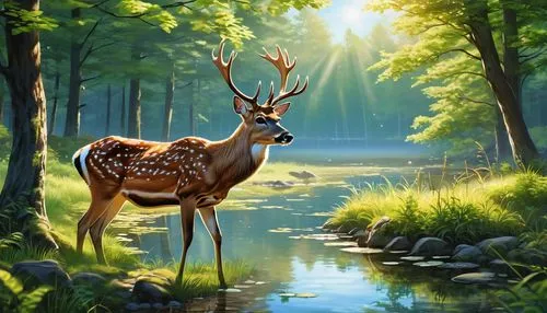 deer illustration,european deer,spotted deer,rehe,nature background,deer,deers,forest background,deer drawing,dotted deer,male deer,forest animal,pere davids deer,background view nature,chital,nature wallpaper,forest animals,gold deer,faune,fawns,Photography,General,Realistic