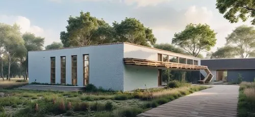 mid century house,3d rendering,modern house,dunes house,timber house,forest house,cubic house,passivhaus,danish house,inverted cottage,wooden house,house in the forest,render,arkitekter,prefab,renderings,cube house,grass roof,summer house,smart house,Photography,General,Realistic