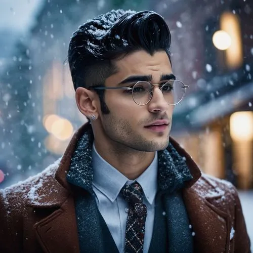 peacoat,snow man,erwan,navid,natekar,snowy,Photography,General,Cinematic