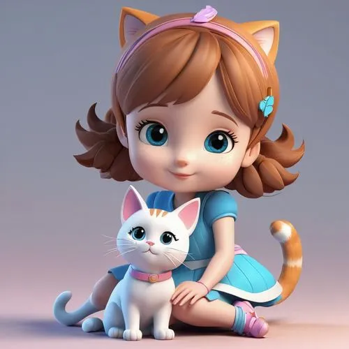 doll cat,cute cartoon character,3d render,3d model,minbu,monicagate,calico cat,3d rendered,3d figure,mignonne,cute cat,dollfus,anime 3d,suri,unico,poupard,pamyu,little cat,cartoon cat,cinema 4d,Unique,3D,3D Character