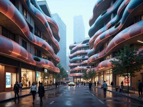 masdar,mvrdv,heatherwick,futuristic architecture,sanlitun,damac,3d rendering,mipim,europan,bjarke,crevier,microdistrict,lusail,urban design,cybercity,hafencity,interlace,whampoa,arcology,jbr