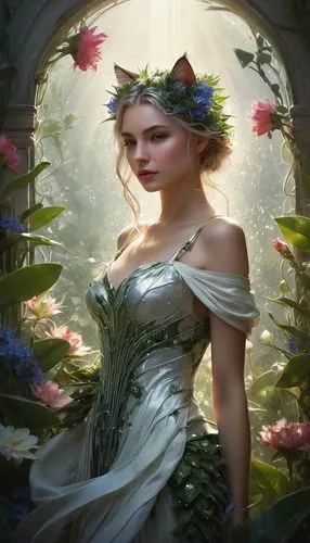 faery,faerie,elven flower,margaery,margairaz,persephone,Conceptual Art,Fantasy,Fantasy 11