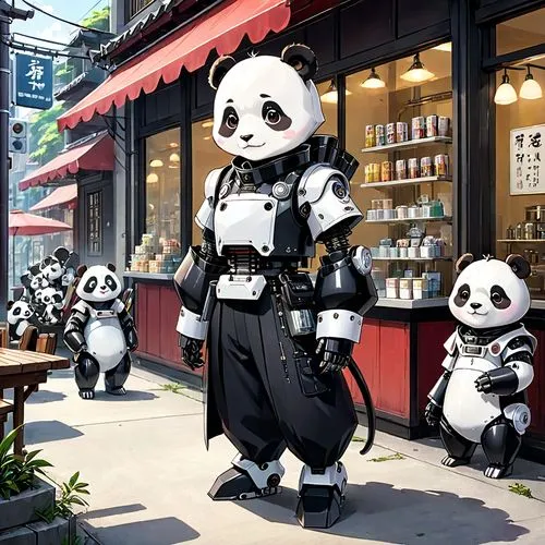 pandas,kawaii panda,chinese panda,panda,little panda,harajuku,panda bear,kawaii panda emoji,convenience store,giant panda,boba,family outing,pet shop,bubble tea,hk,anime japanese clothing,baby panda,po,panda cub,lun,Anime,Anime,Traditional