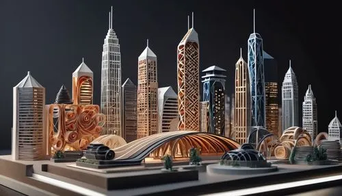 maquettes,city cities,city buildings,chrysler building,city skyline,gehry,cityscapes,emaar,metropolises,showpieces,megacities,maquette,skylines,futuristic architecture,dubailand,hudson yards,lego city,city blocks,dubay,skyscrapers,Unique,Paper Cuts,Paper Cuts 09