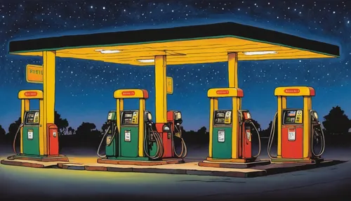 petrol pump,filling station,gas-station,electric gas station,e-gas station,gas pump,gas station,gas price,petrolium,petrol,petroleum,gas-filled,gas light,gas bottles,gasoline,energy transition,e85,ev charging station,kerosene,petrol gauge,Illustration,Paper based,Paper Based 26