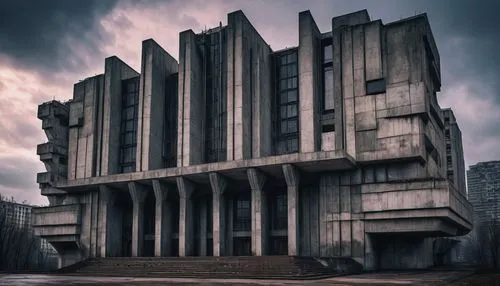 brutalism,brutalist,kurilsk,mgimo,minsk,melnikov,goetheanum,the palace of culture,krasnodar,robarts,haunted cathedral,zenica,vnesheconombank,sanatoriums,ekaterinburg,morphosis,hejduk,lair,zelenograd,novogrozny,Illustration,Realistic Fantasy,Realistic Fantasy 06