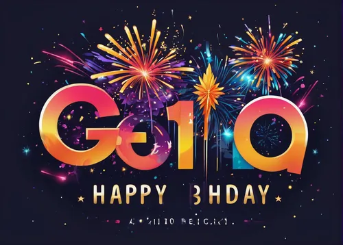 Design a lively birthday animated GIF with fireworks and sparklers.,eolic,colt 45,birthday banner background,clolorful,c20b,o 10,c20,birthday greeting,covid-19,co2,covid-19 test,c1,birthday background