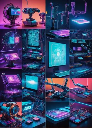 consoles,cyberpunk,aesthetic,devices,cyber,computer games,computer art,laboratory,game consoles,computer system,marine electronics,gadgets,computer graphics,electronics,computers,stations,industries,joysticks,uv,computer room,Unique,Paper Cuts,Paper Cuts 06