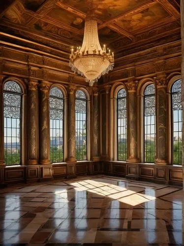 château de chambord,neuschwanstein castle,wewelsburg,hohenzollern castle,ballroom,residenz,hall of the fallen,ornate room,highclere castle,moritzburg castle,versailles,moritzburg palace,empty interior,maulbronn monastery,immenhausen,drachenfels,chambord,royal interior,mirogoj,fairy tale castle sigmaringen,Art,Classical Oil Painting,Classical Oil Painting 43