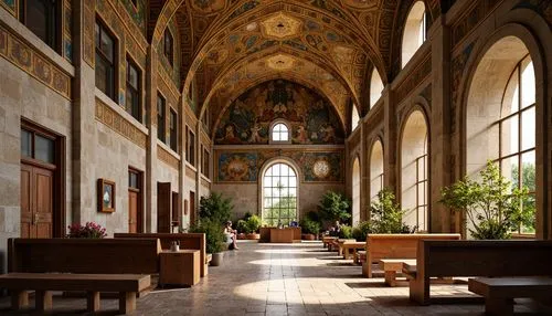 monastery of santa maria delle grazie,narthex,cloisters,cathedral of modena,sacristy,transept,christ chapel,refectory,collegiate basilica,sanctuary of sant salvador,monastic,camposanto,sanctuary,clerestory,chapel,cloistered,santa maria degli angeli,cloister,sspx,interior view