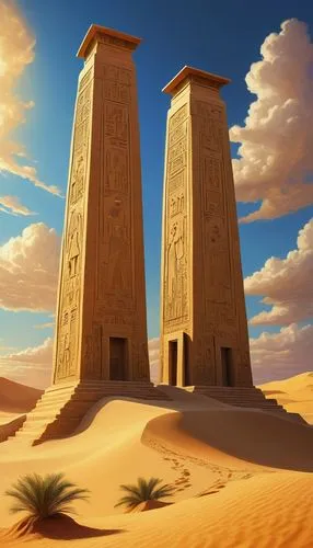 egyptian temple,abydos,karnak,monoliths,kemet,luxor,pharaonic,ancient egypt,wadjet,egypt,ancient civilization,mastabas,amarna,pharaohs,ramses ii,obelisks,hierakonpolis,sandkings,karnak temple,nabataeans,Illustration,Realistic Fantasy,Realistic Fantasy 04