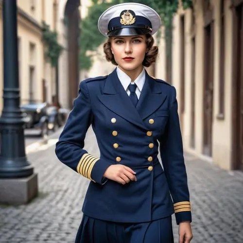 policewoman,stewardess,navy suit,naval officer,flight attendant,navy,a uniform,delta sailor,garda,sailor,military uniform,uniform,casablanca,nurse uniform,military officer,carabinieri,cadet,uniforms,police uniforms,woman fire fighter,Photography,General,Realistic