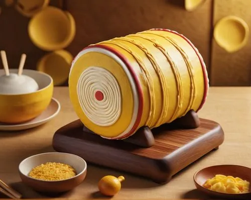 baumkuchen,wooden cable reel,wooden drum,wooden spinning top,traditional japanese musical instruments,wooden spool,wooden toy,cuttingboard,hay barrel,wooden barrel,cutting board,wooden toys,chopping board,cheese wheel,korean handy drum,toy drum,wooden mockup,tamagoyaki,traditional chinese musical instruments,parmigiano-reggiano,Photography,General,Commercial