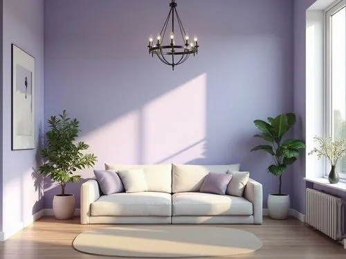 light purple,wall,interior decoration,white with purple,hanging lamp,interior decor,the purple-and-white,modern decor,purple,interior design,pale purple,home interior,wall lamp,contemporary decor,decors,soft furniture,hanging light,decortication,3d rendering,purple wallpaper,Photography,General,Realistic