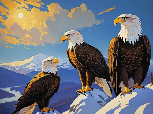 bald eagles,eagle illustration,eagles,american bald eagle,bald eagle,eagle drawing,eagle,eagle eastern,eagle vector,imperial eagle,african eagle,of prey eagle,sea head eagle,mongolian eagle,white eagle,steppe eagle,eagle head,gray eagle,steller's sea eagle,eagle silhouette,Art,Classical Oil Painting,Classical Oil Painting 27