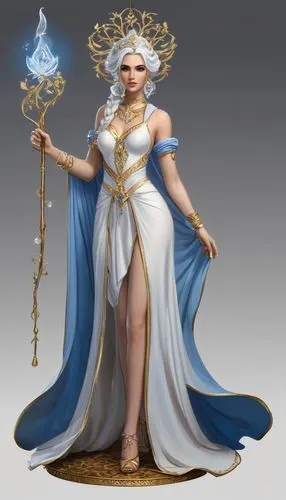 sorceress,priestess,the snow queen,blue enchantress,white rose snow queen,goddess of justice,ice queen,fantasy woman,suit of the snow maiden,mezzelune,zodiac sign libra,celtic queen,jaya,white lady,the enchantress,elsa,lady justice,cybele,artemisia,fantasy art,Unique,Design,Character Design