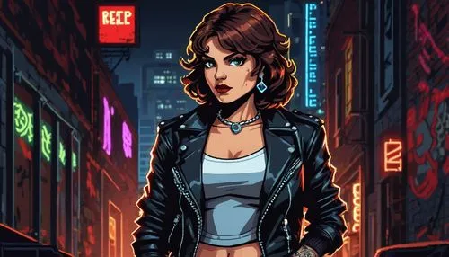 birds of prey-night,retro girl,retro woman,sci fiction illustration,retro background,game illustration,action-adventure game,vector illustration,mobile video game vector background,retro styled,rosa ' amber cover,comic style,retro women,transistor,rockabella,clary,black widow,comic book,book cover,vector art,Unique,Pixel,Pixel 01