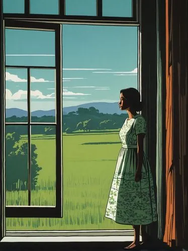 avonlea,pemberley,lughnasa,travel poster,middlemarch,sound of music,Illustration,Vector,Vector 10