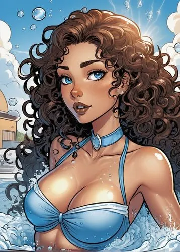 lilandra,katara,themyscira,manara,isabela,madelyne,Illustration,American Style,American Style 13