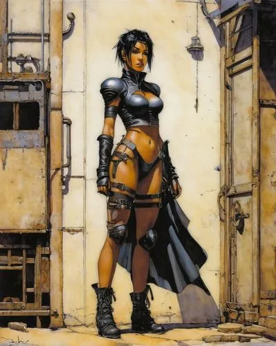 aphra,planescape,bisley,casca,mystara,sandahl,Illustration,Realistic Fantasy,Realistic Fantasy 06