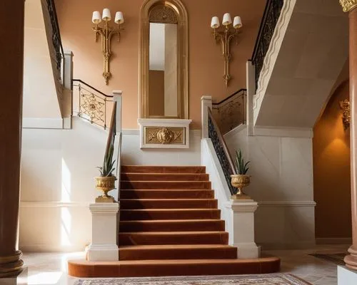 outside staircase,staircase,foyer,winding staircase,entrance hall,ritzau,Photography,General,Realistic