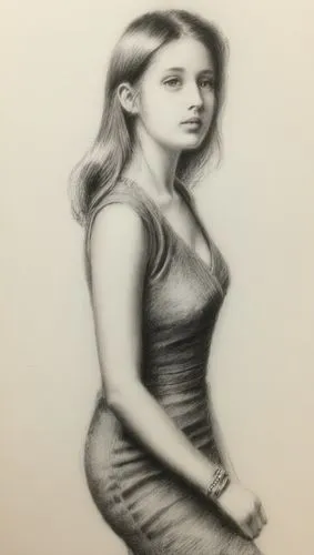 charcoal drawing,charcoal pencil,pencil drawing,graphite,jwala,girl drawing,Illustration,Black and White,Black and White 35